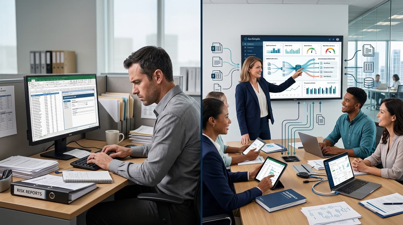 Operação completa, não apenas software